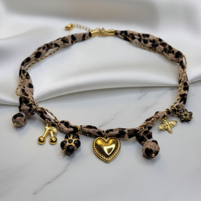 Gargantilla Choker Animal Print
