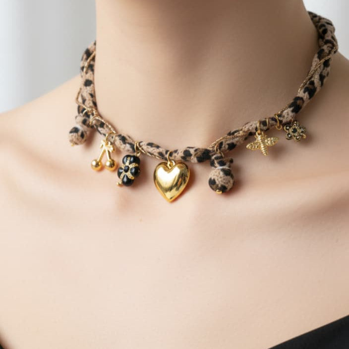 Gargantilla Choker Animal Print