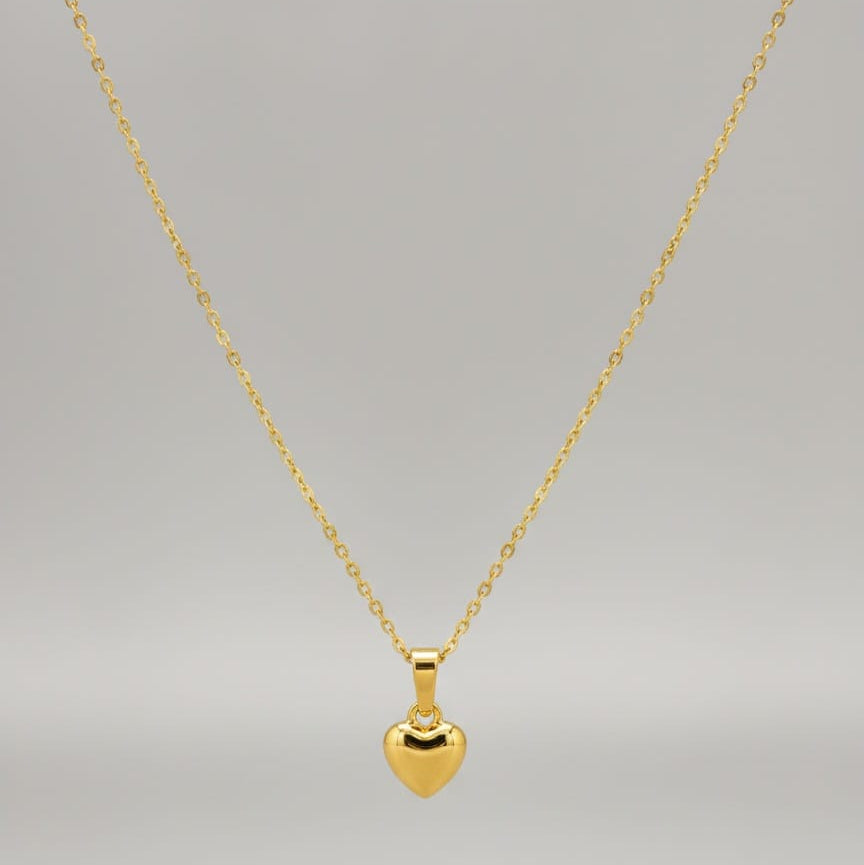 Collar con colgante de Corazon