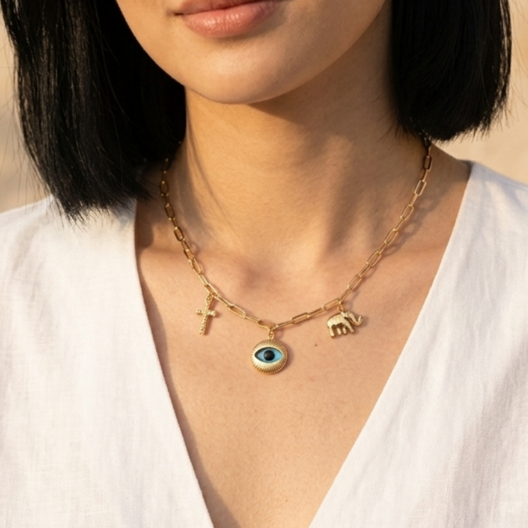 Collar Ojo Turco